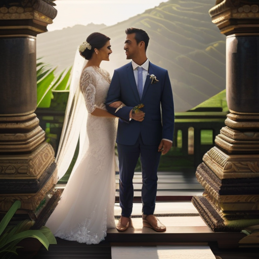 巴厘岛婚：浪漫之都成为热门婚礼目的地