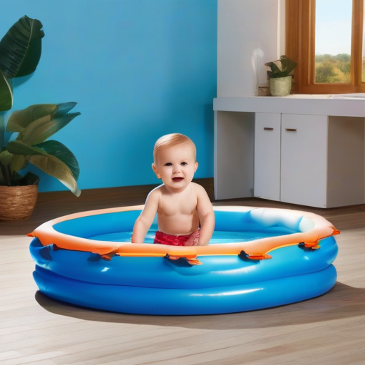 如何安全使用充气游泳池照顾婴儿